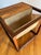 Animal Skin 1960s Brazilian Rosewood and Suede Magazine Rack Attributed to Kai Kristiansen For Sale - Image 7 of 12