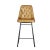 Verona Leather Bar Stool For Sale - Image 4 of 5