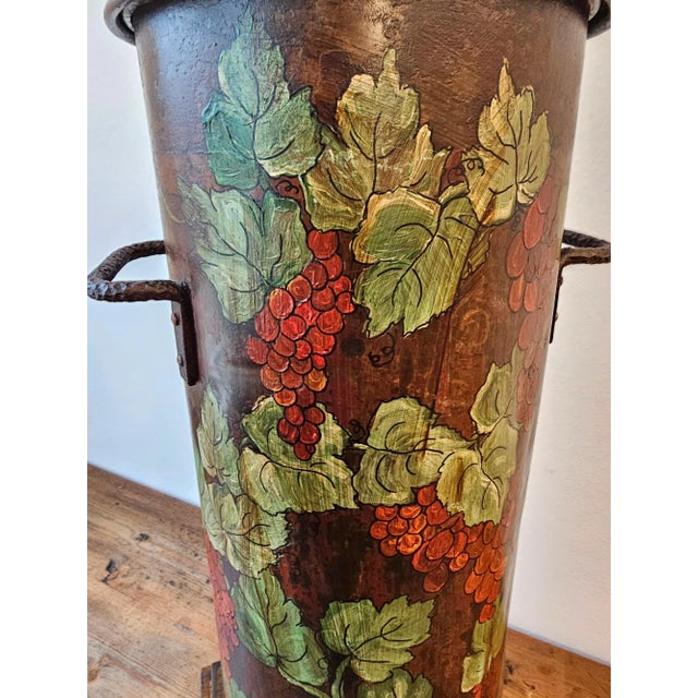 Wood German Winery Antique Industrial Wine Filter by Claritwerk Kreuznach For Sale - Image 7 of 12