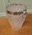 Art Deco Diamond Pattern Champagne Wine Cooler The Cooler or Ice Bucket has a Diamond pattern, with a chrome ring handled...