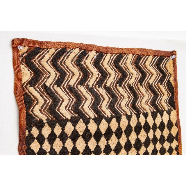 Kinshasha African Kuba Cloth Panel For Sale - Image 4 of 7