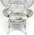Vintage Boho Chic White Wicker Peacock Fan Back Chairs With Custom Cushions Pair For Sale - Image 9 of 16