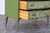 French Provincial Hand-Painted Green Five-Drawer Dresser, Circa 1950s For Sale - Image 10 of 18