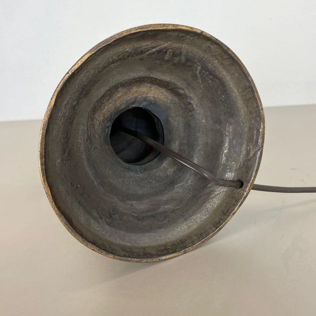 Hollywood Regency Brass Table Light in the style of Kalmar, Austria, 1960s For Sale - Image 18 of 18