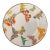 MacKenzie-Childs Butterfly Enamel Metal Salad / Dessert Plate, 8” For Sale