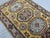 Gold Kazak Wool Rug With Three Medallions, 3'6" X 4'9" For Sale - Image 4 of 16