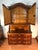 18th Century Baroque Walnut Bureau Cabinet with Figured Veneers For Sale - Image 4 of 11