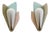 Vintage Wall Lights by Max Ingrand for Fontana Arte, Italy, 1955, Set of 2 For Sale
