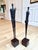 Mid-Century Modern 1980s American Brutalist Welded-Steel Figural Sculptures, Giacometti Style — A Pair For Sale - Image 3 of 12