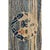 Baby Blue 1980s Blue Modern Medallion Greek Key Vintage Chinese Handwoven Rug 3' X 5' For Sale - Image 8 of 8