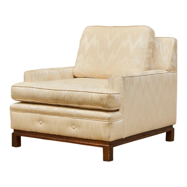 Mid 20th Century Hollywood Regency Lounge Chair For Sale