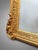 French Gilt Wood and Plaster Panel Mirror For Sale - Image 4 of 5