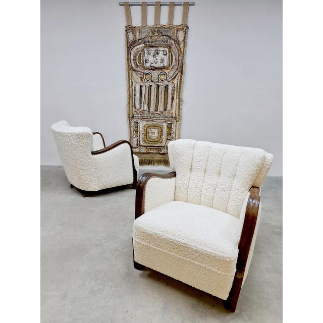 Set of Art Deco Armchairs, 1930s For Sale - Image 3 of 10