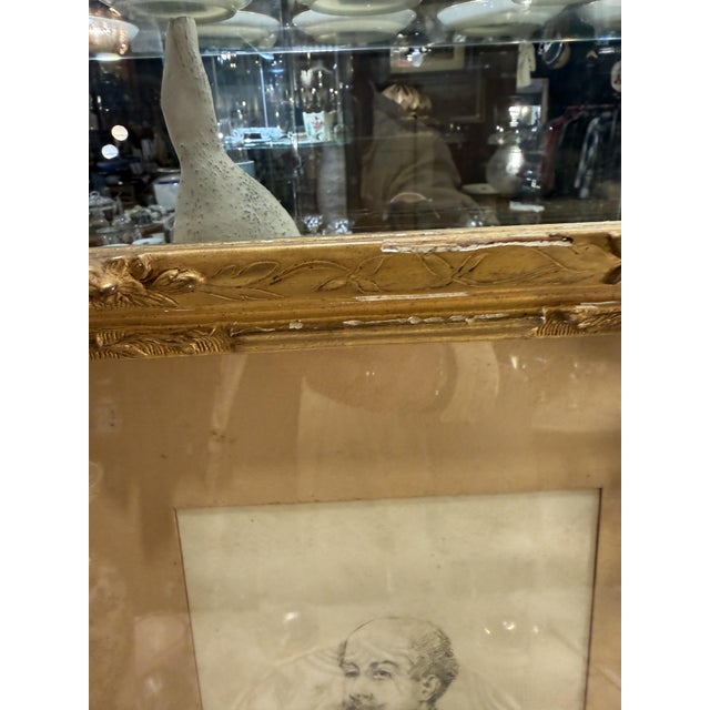 Portrait of the Count of Longueval, 1894, Artwork on Paper, Framed For Sale - Image 4 of 10