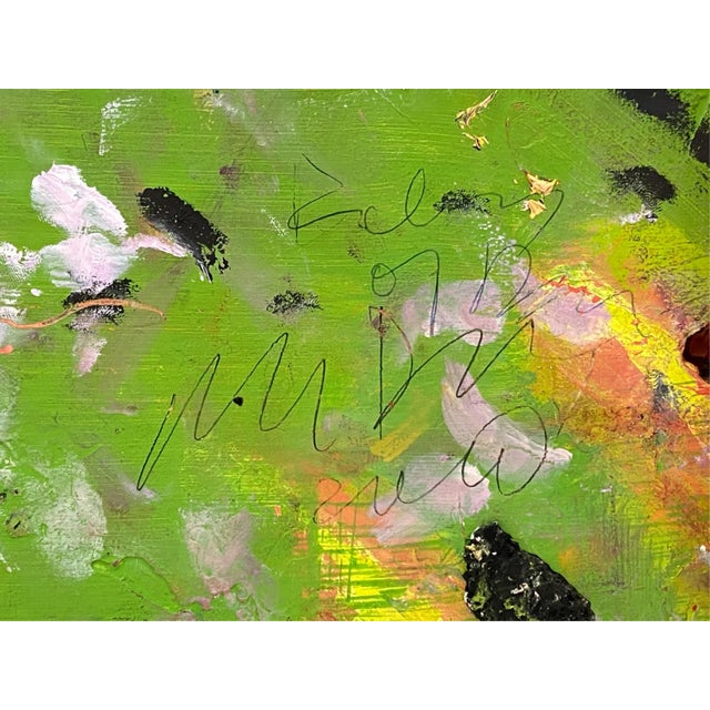 Sculpture Materials Thornton Dial Untitled Painting Abstract Art Framed Mid Century Modern For Sale - Image 7 of 7