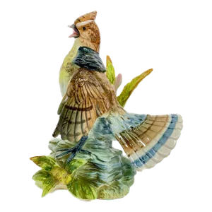 Porcelain Grouse Bird Figurine