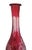 Mid-Century Modern Vintage Nachtmann Traube Cranberry Cut to Clear Crystal Wine Carafe Grape Pattern For Sale - Image 3 of 5