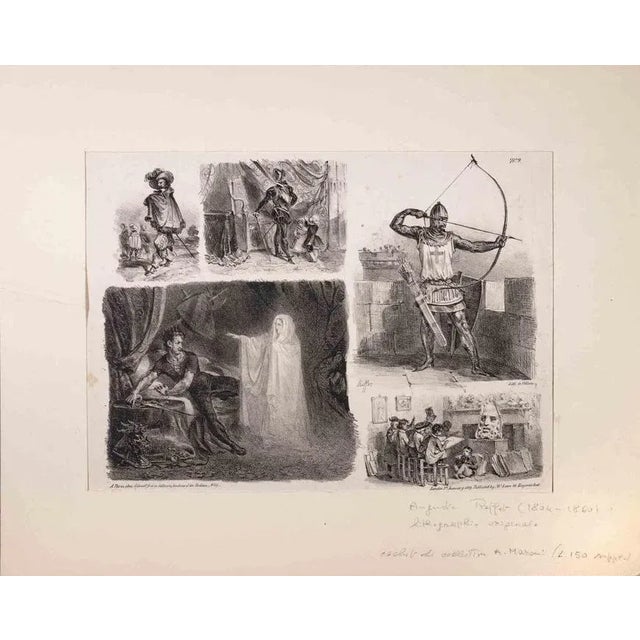 Denis Auguste Marie Raffet, The Military Portrait, Original Lithograph, 1829 For Sale - Image 3 of 3