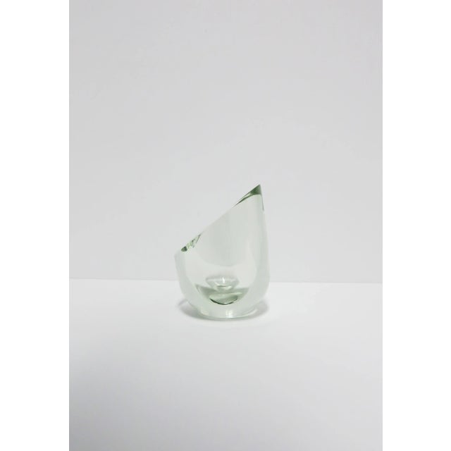 Italian Modern Murano Art Glass Ashtray or Bowl For Sale - Image 10 of 13