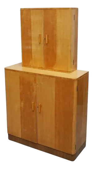 Art Deco Cocktail Cabinet from Heals of London, 1930s