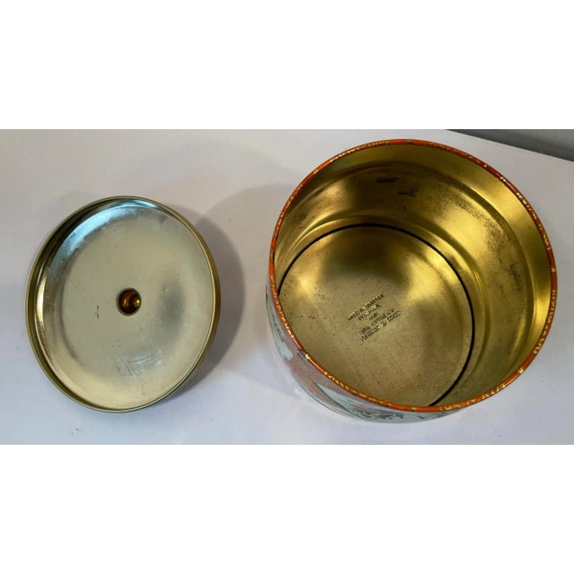 Vintage English Biscuit Tin For Sale In Dallas - Image 6 of 7