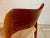1950s Danish Teak Model 71 Side or Dining Chair with Hand-Woven Paper Cord Seat by Niels O. Møller for J.l. Møllers, 1951 For Sale - Image 5 of 12