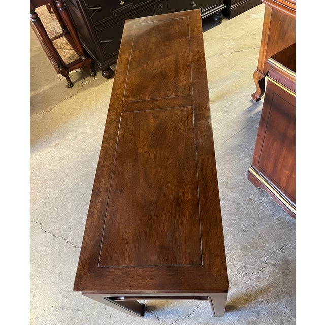 Late 20th Century Late 20th Century Henredon Sofa or Console Table For Sale - Image 5 of 14