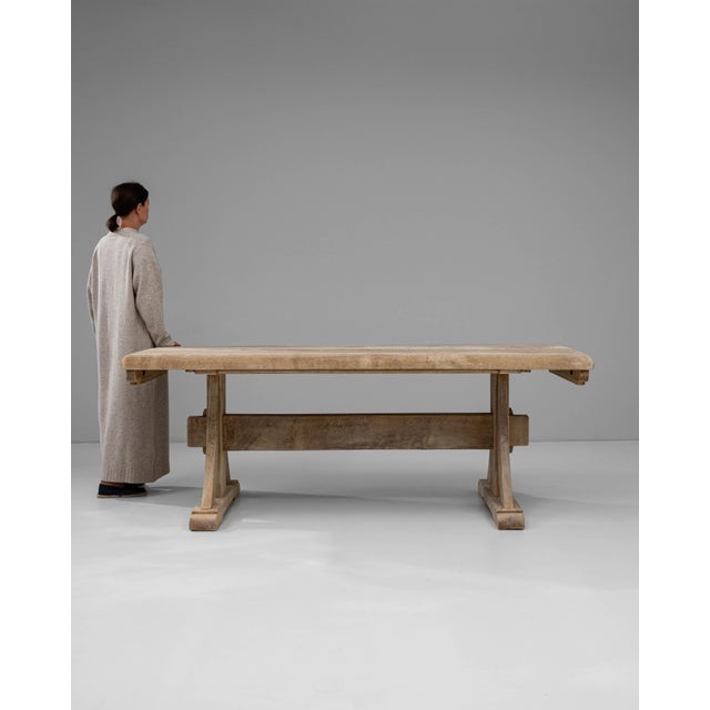 20th Century French Oak Dining Table For Sale - Image 17 of 18