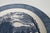 Mid 20th Century Mid-Century Modern Currier and Ives Large Blue Chop Plates Getting Ice Pattern - a Pair For Sale - Image 9 of 10
