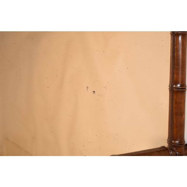 Faux Bamboo Mirror From France, Circa 1900 For Sale In Greensboro - Image 6 of 11