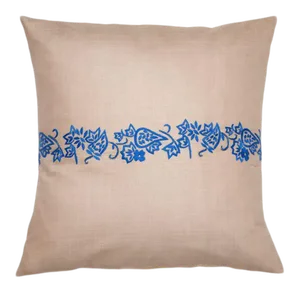 Bela Blue Pillow Case, 20" x 20"
