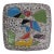Mid 20th Century Ravenna Series Bay Keramik Plate For Sale