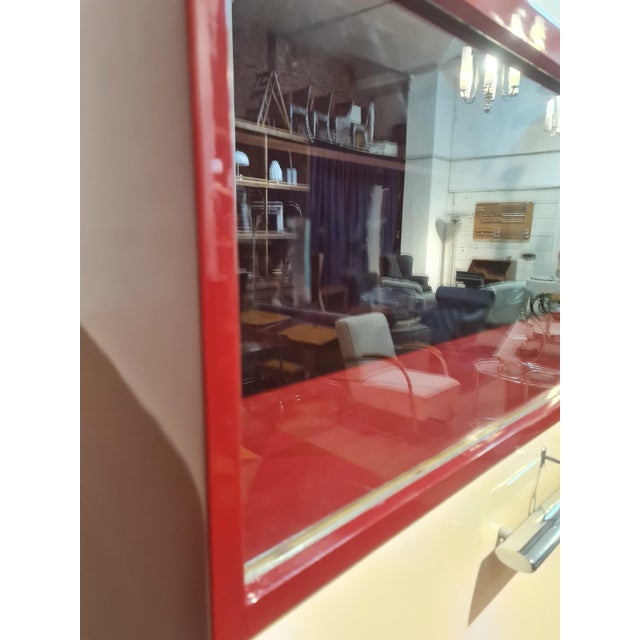 Cream Highboard Cabinet by Robert Slezak, 1920s For Sale - Image 8 of 11