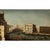 Oil painting on canvas depicting Venetian landscapes. The canvas depicts the Grand Canal and the Rialto Bridge. This view...