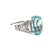18k Gold 5.70 Carat Gfco Certified Aquamarine & Natural Diamond Ring, Size 6.75 For Sale - Image 9 of 12