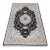 Persian Tabriz Rug, Handwoven Floral Pattern With Silk Highlights, Black & Ivory, 7’ X 10’ For Sale