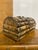 English Vintage Dome-Top Bone Box With Brass Handle & Fittings For Sale - Image 3 of 4