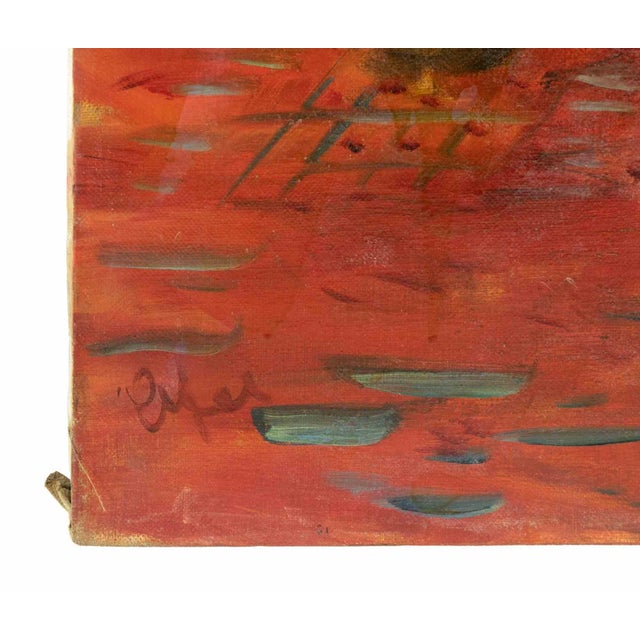 Portrait is an artwork realized by Antonio Feltrinelli, 1930s. H 160 x 110 cm. Oil paiting on canvas. Hand signed lower...