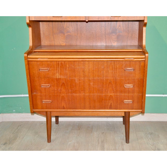 Danish Desk in Teak Veneer, 1960s For Sale - Image 18 of 18