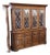 Century Furniture English Tudor Style Oak Wood Cabinet, Vintage For Sale