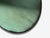 Modern, Space Age Wall Mirror, Green Convex Glass, Painted Wood, 21st C. For Sale In New York - Image 6 of 8