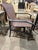 2020s Woodgrain Tile Top Patio Table Dining Set - Six Chairs For Sale - Image 5 of 7