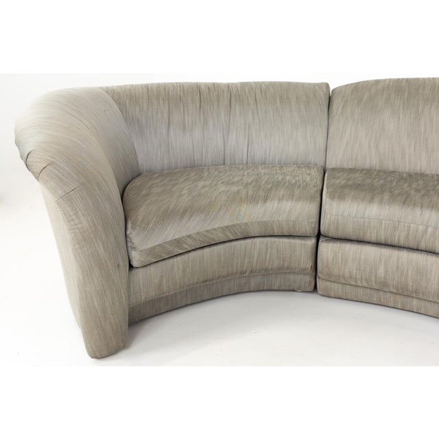 Thayer Coggin Mid Century Circular Sectional Sofa Chairish