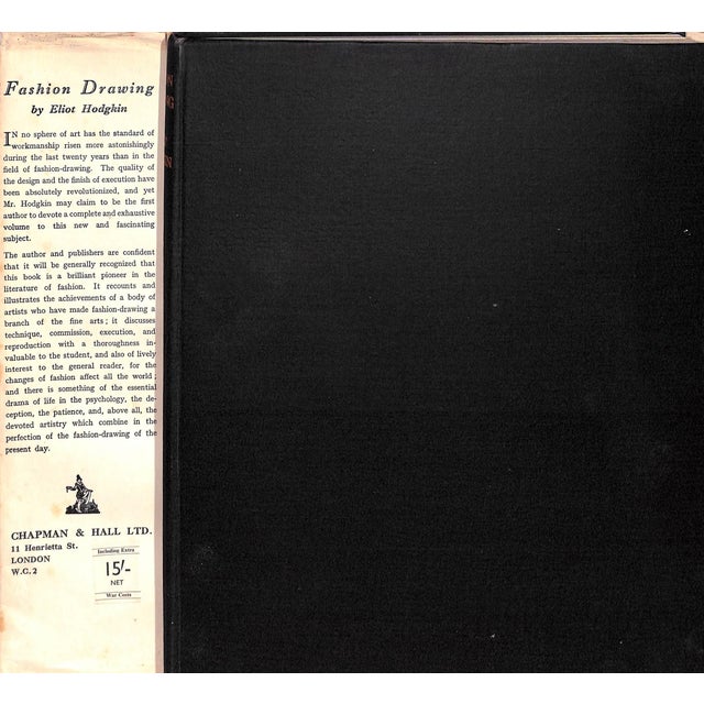 Traditional "Fashion Drawing" Book 1932 Hodgkin, Eliot For Sale - Image 3 of 12