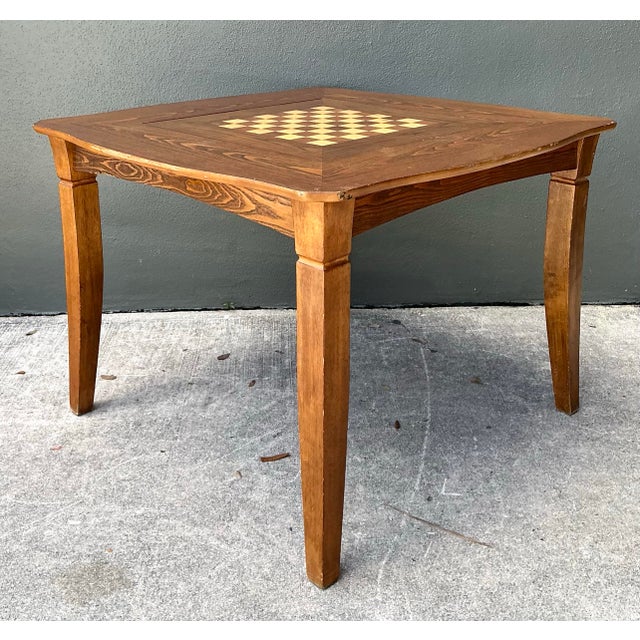 Vintage Reversible Game Table For Sale - Image 12 of 12