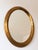 1970s Vintage Oval Giltwood Mirror – Hollywood Regency, Belgium, 1970s For Sale - Image 5 of 9