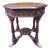 Antique Regency Carved Country Oak Occasional Table, 1800 For Sale