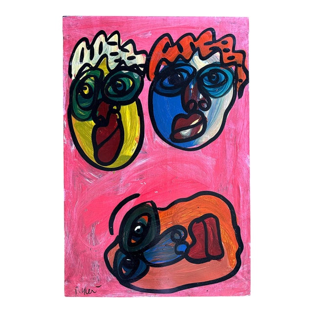 Original Peter Keil Painting - Junge Wilde Collection For Sale