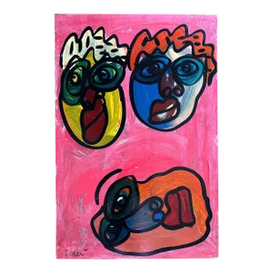 Original Peter Keil Painting - Junge Wilde Collection