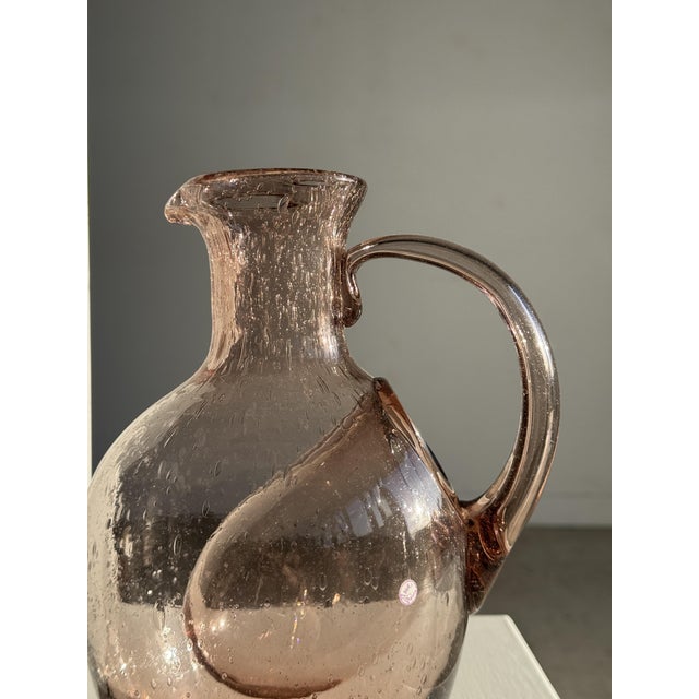 Purple Violet Glass Carafe from Biot, 1950s For Sale - Image 8 of 12
